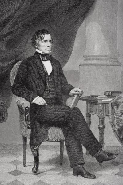 Porträt von Franklin Pierce (1804-69) von Alonzo Chappel